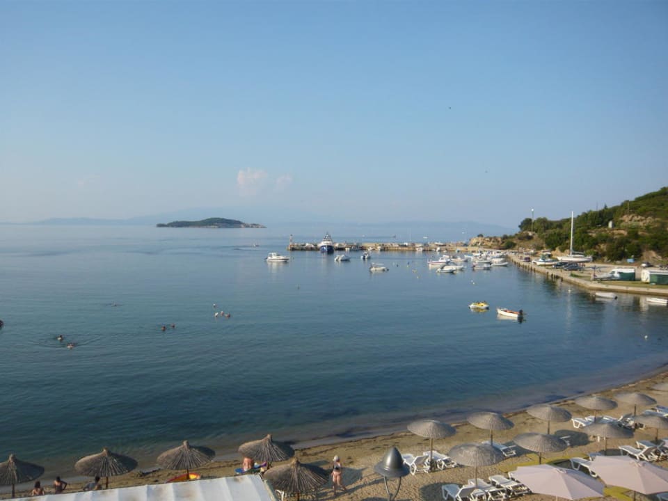 Blick vom Zimmerbalkon Hotel Germany
