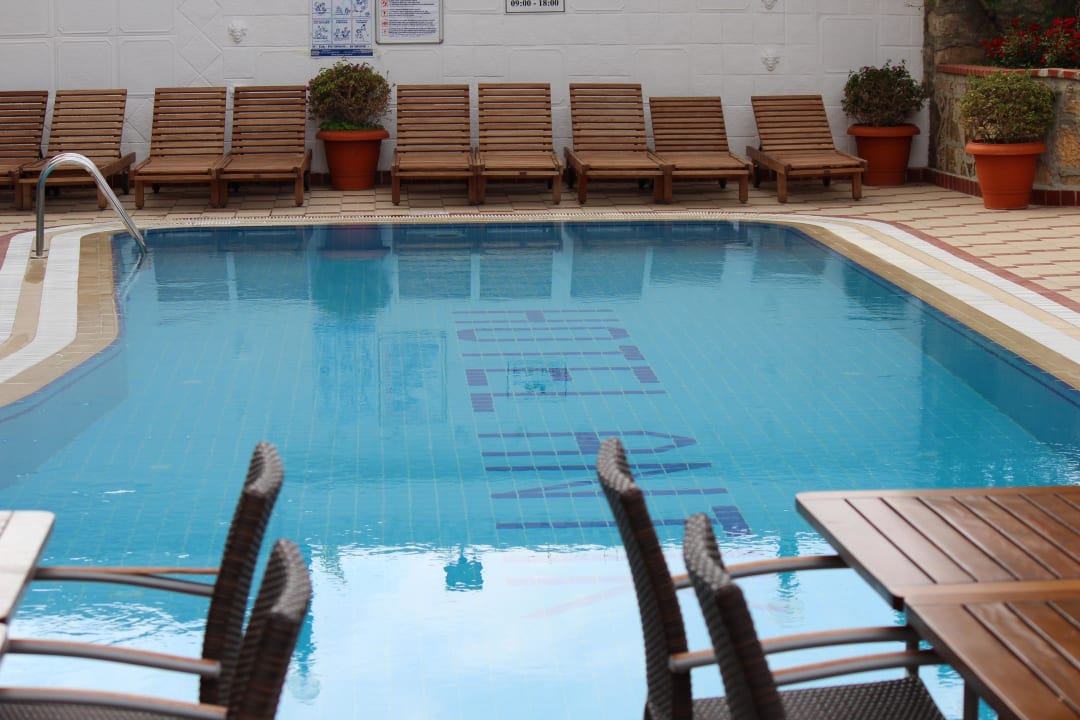 Sauberer Pool Antik Garden