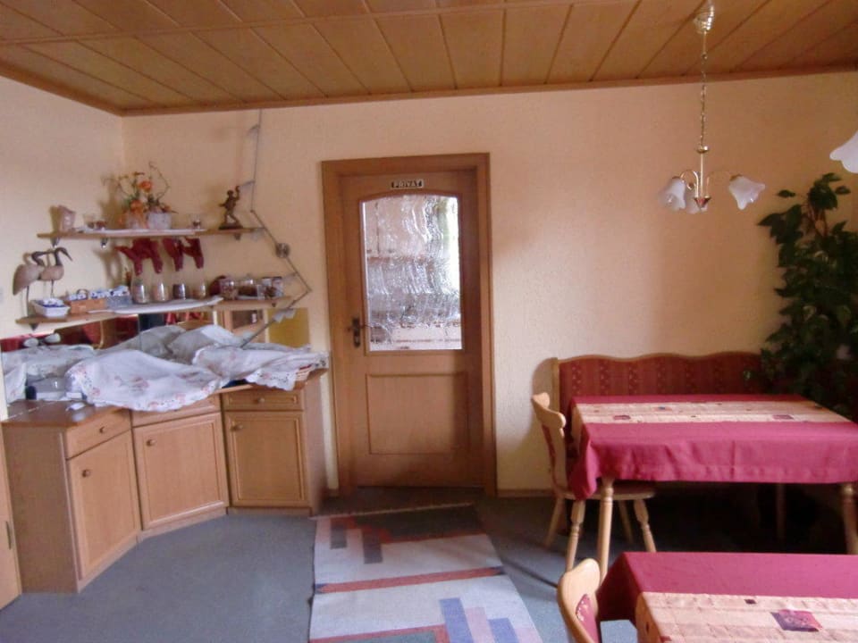 Frühstücksraum Gästehaus Rösch