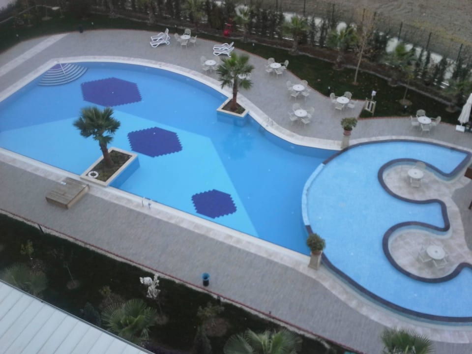 Blick von oben Dream World Aqua Hotel