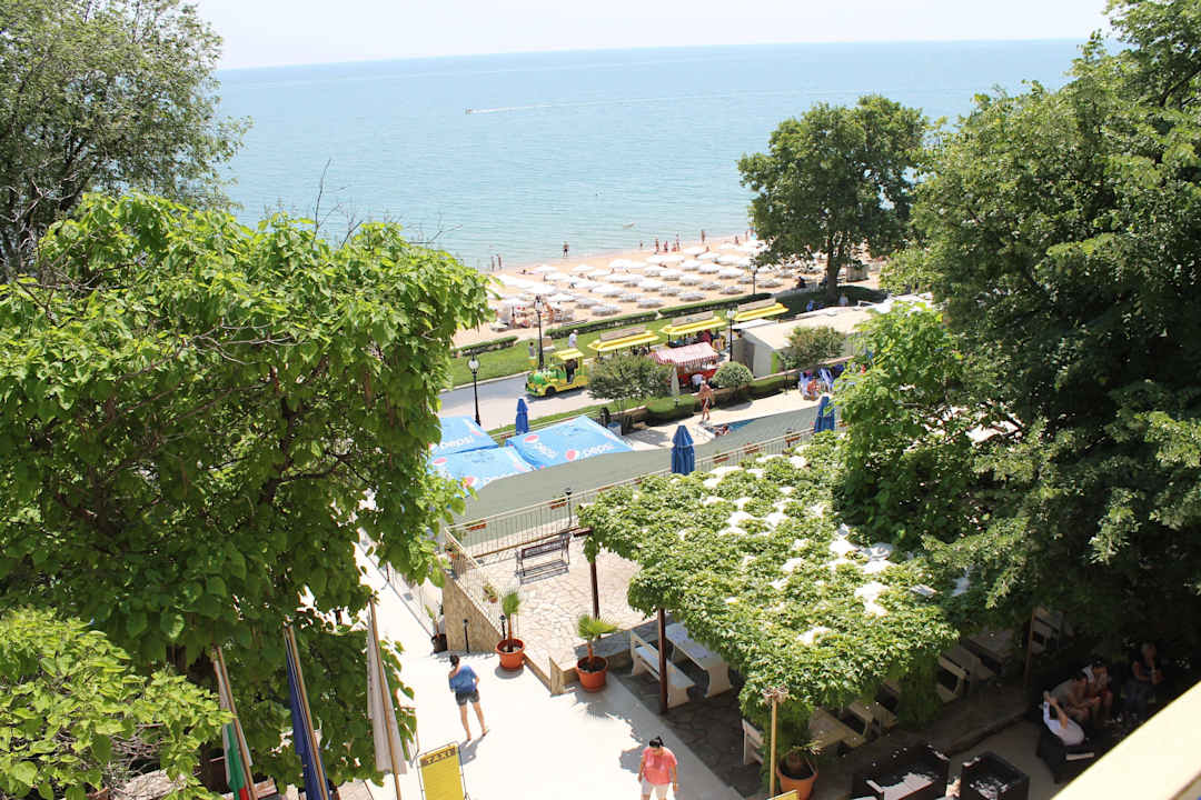 Ausblick vom Balkon Vemara Beach