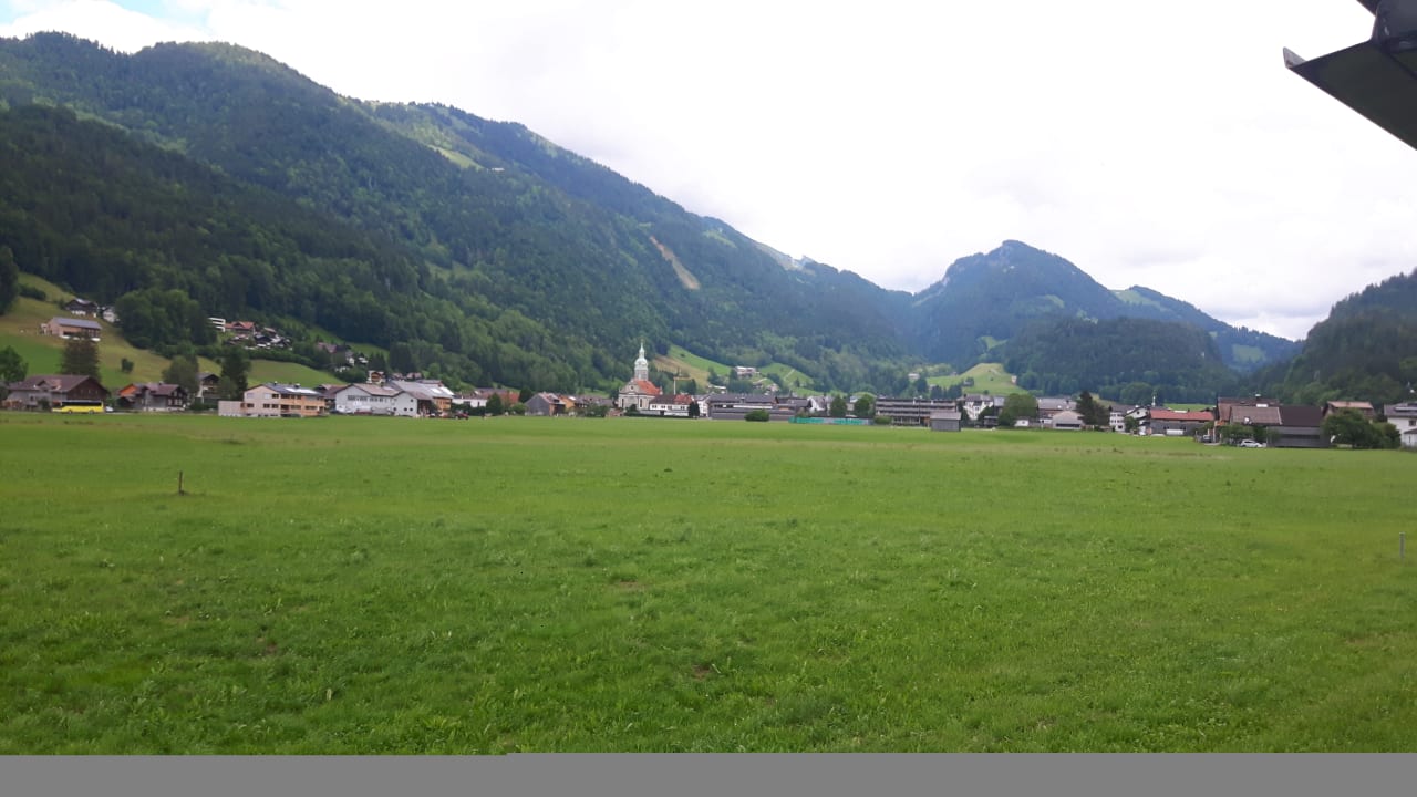 Ausblick Sonne Bezau