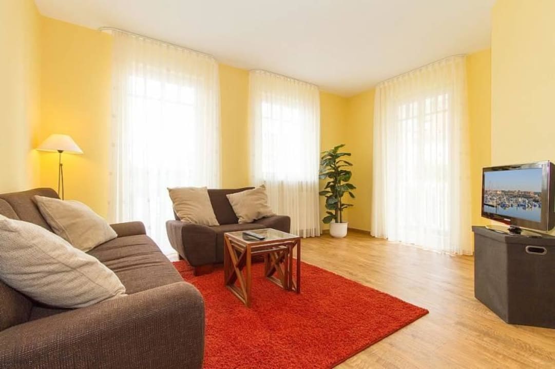 Bsp. Wohnzimmer Ferienwohnungen im Ulmenschlösschen