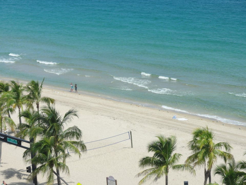 Aussicht aus unserem Zimmer Sonesta Fort Lauderdale