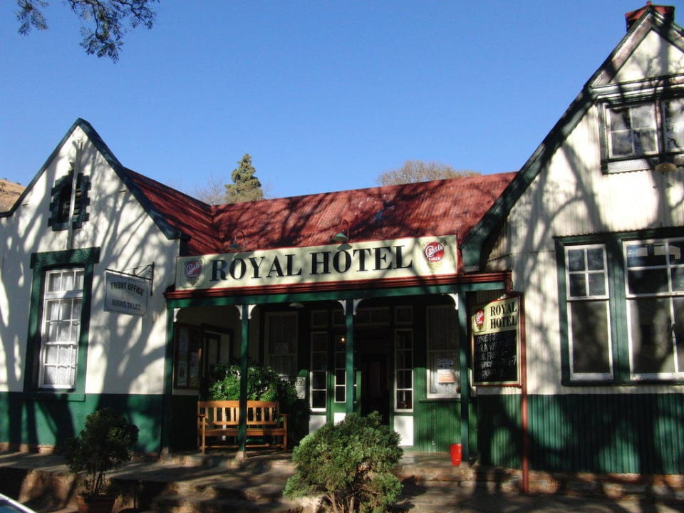 Eingangsbereich Royal Hotel