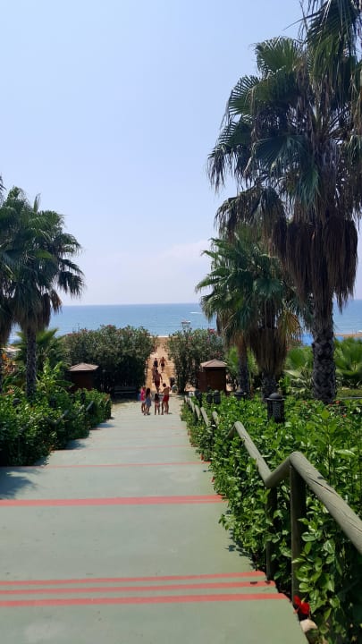 Weg zum Strand Trendy Aspendos Beach Hotel