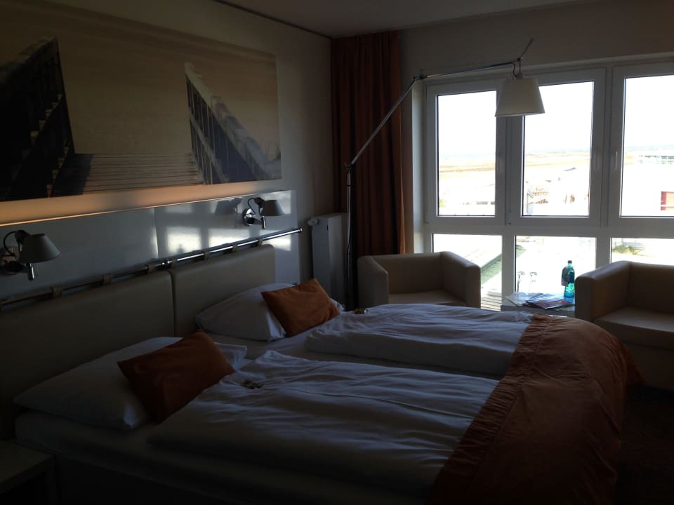 Der Schlafbereich Strandgut Resort