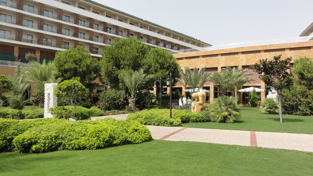 Jardin de l'hôtel Voyage Belek Golf & Spa
