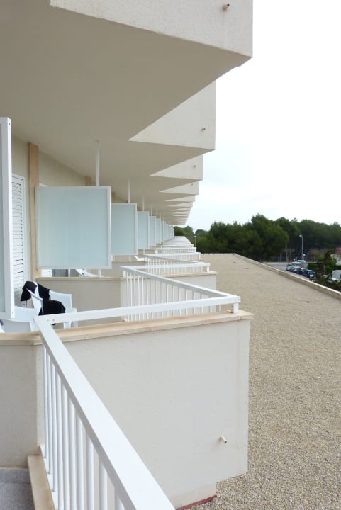 Blick in Richtung Land aus Zimmer 229 BG Hotel Caballero
