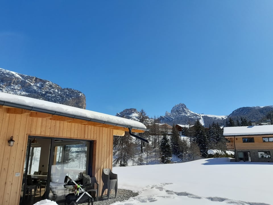 Außenansicht Chalet Dumbria Dolomites