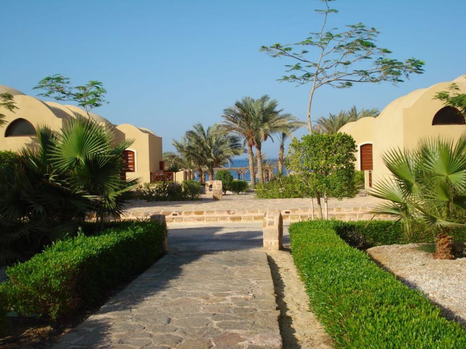 Blick vom Appartment zum Meer Radisson Blu Resort, El Quseir