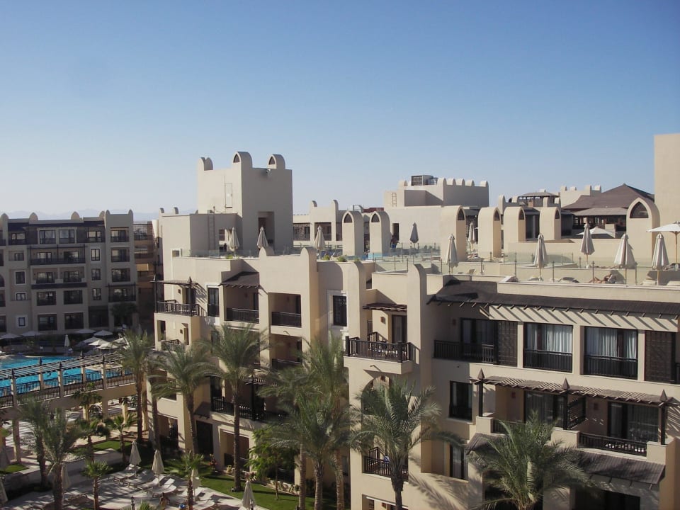 Blick von Massagebereich 5 Stock Steigenberger Aqua Magic