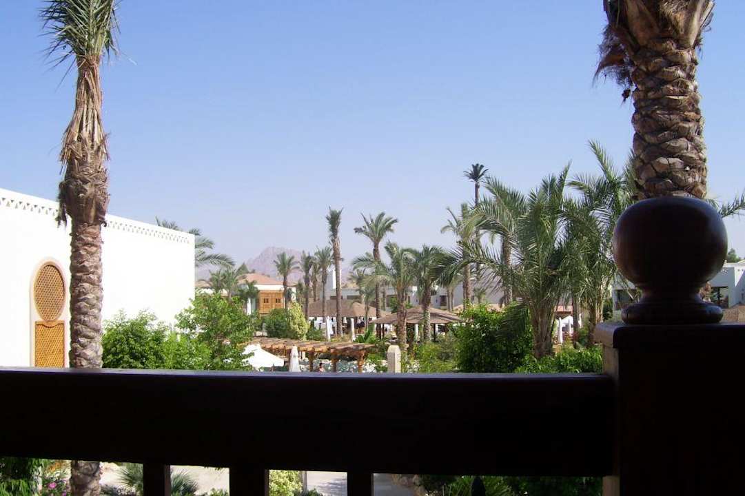 Ausblick von der Terrasse im Restaurant  Ghazala Gardens