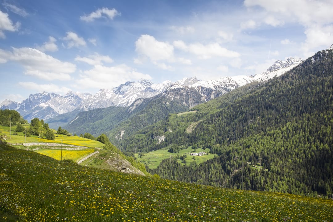 Ausblick Hotel Meisser Guarda