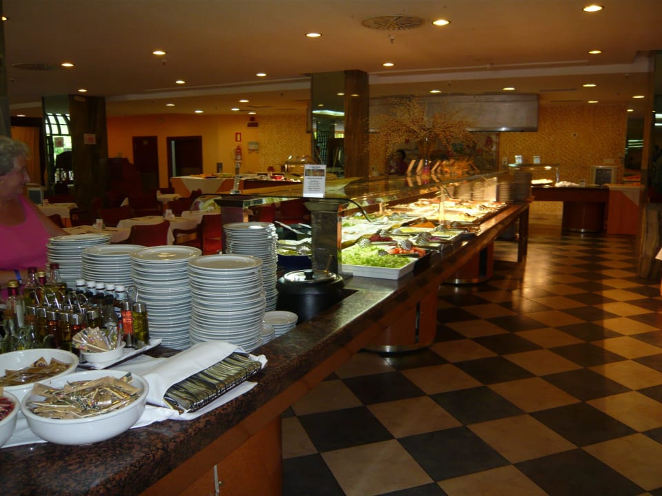 Ein kleiner Teil vom Büffet Hotel Best Tenerife