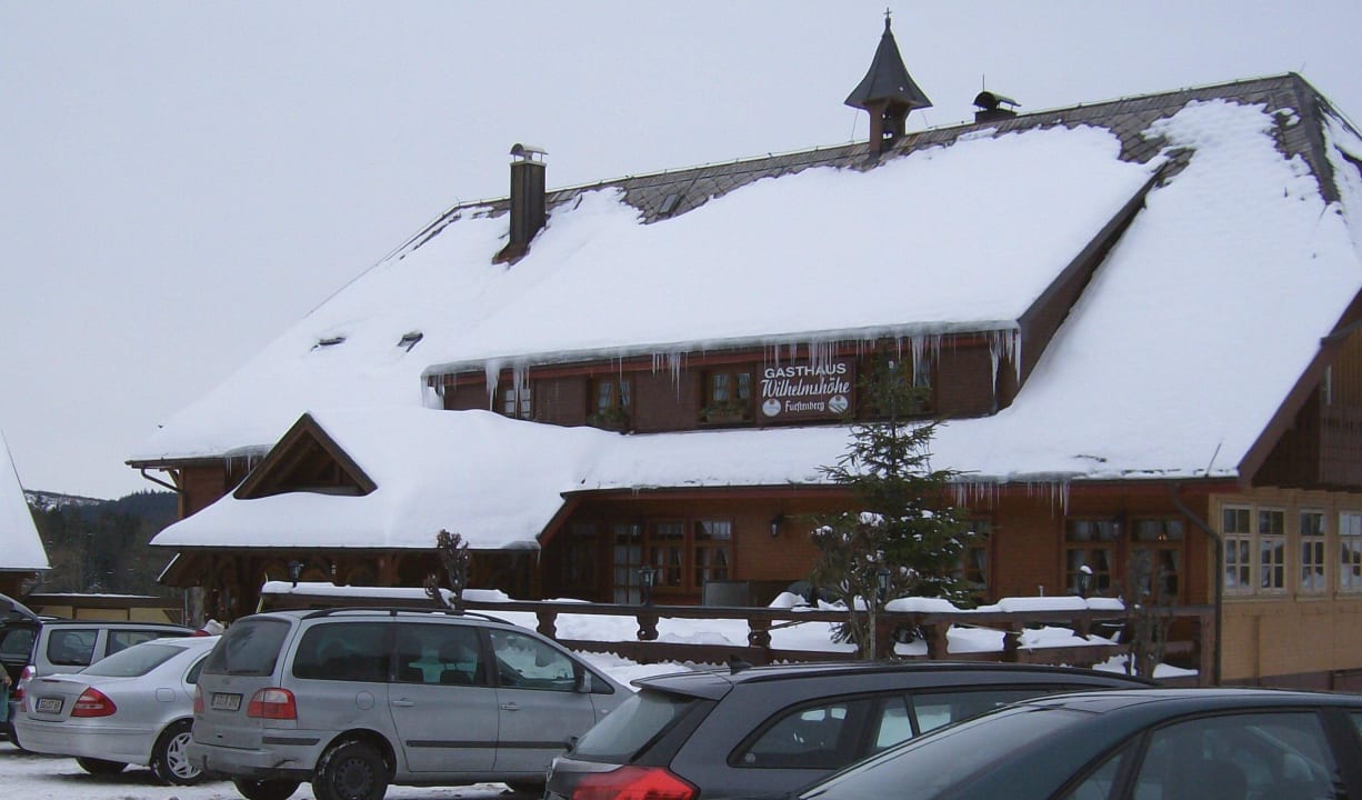 Wilhelmshöhe im Winterkleid Gasthaus Wilhelmshöhe