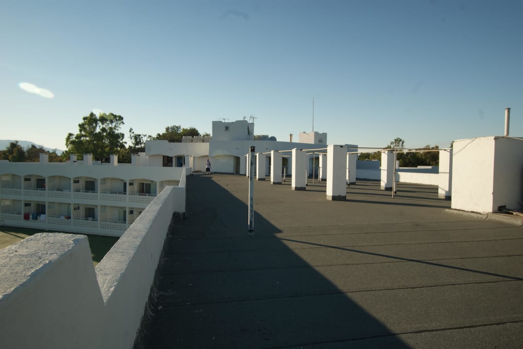 Widok z dachu budynku glownego Domes Aulūs Zante, Autograph Collection