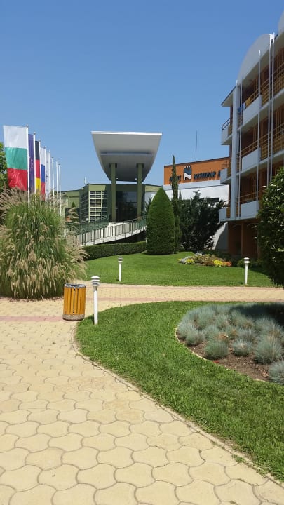 Eingang zum Nord-Flügel Nessebar Beach Hotel