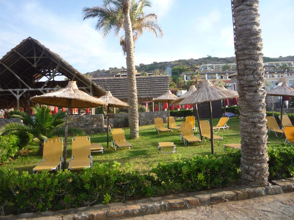 Liegewiese Minos Imperial Beach Resort Milatos Crete
