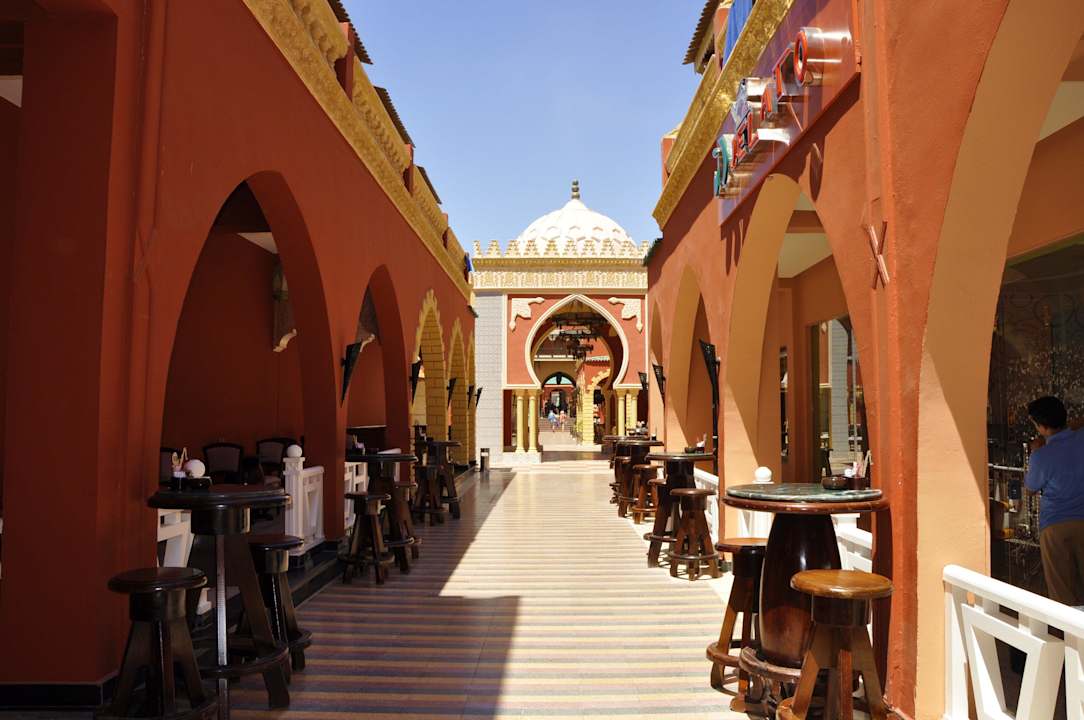 Wie eine kleine Promenade durch die Anlage Pickalbatros Alf Leila Wa Leila Resort - Neverland Hurghada