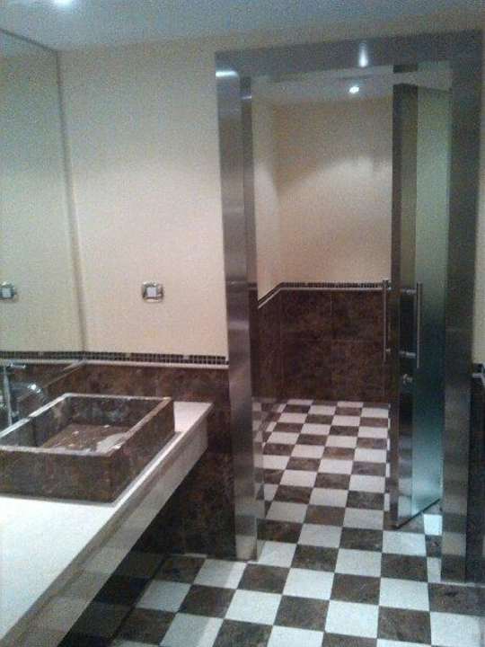 Badezimmer Hotel Belvedere