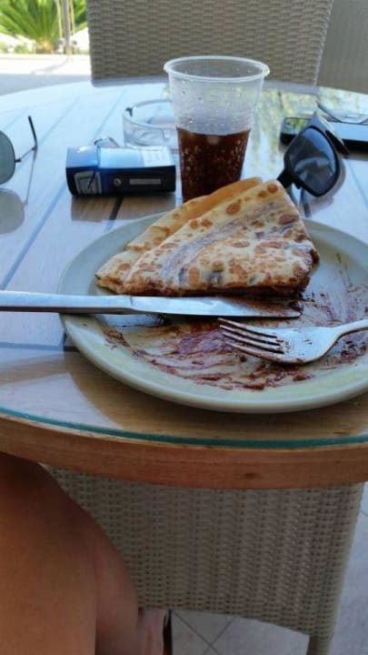 Nutella-Crepé Mitsis Faliraki