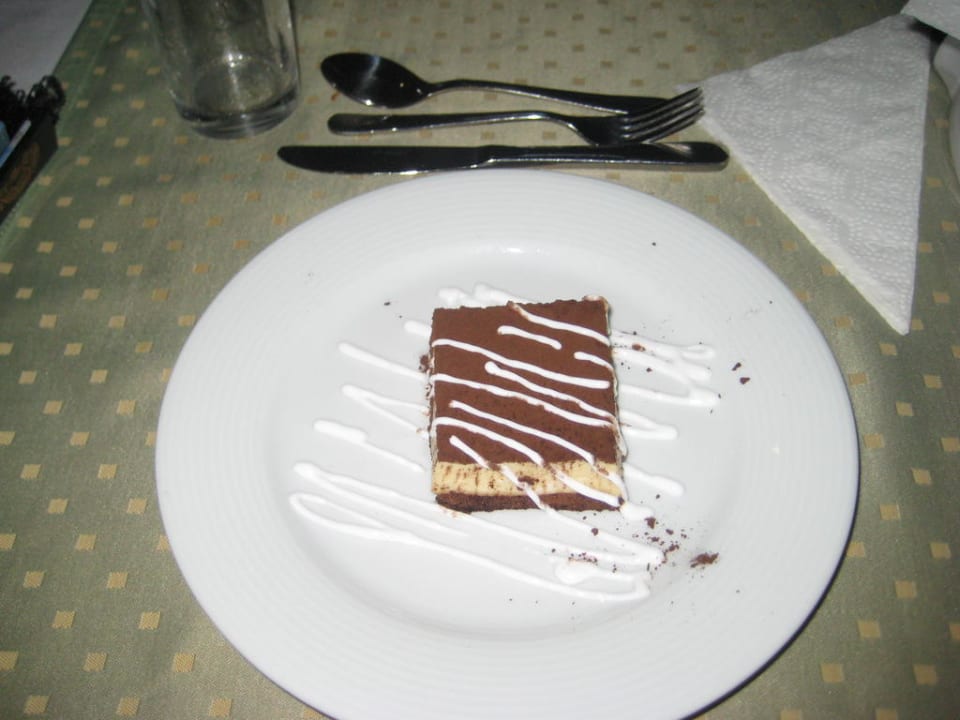 Tiramisu im a la carte Restaurant Greenwood Kemer Resort