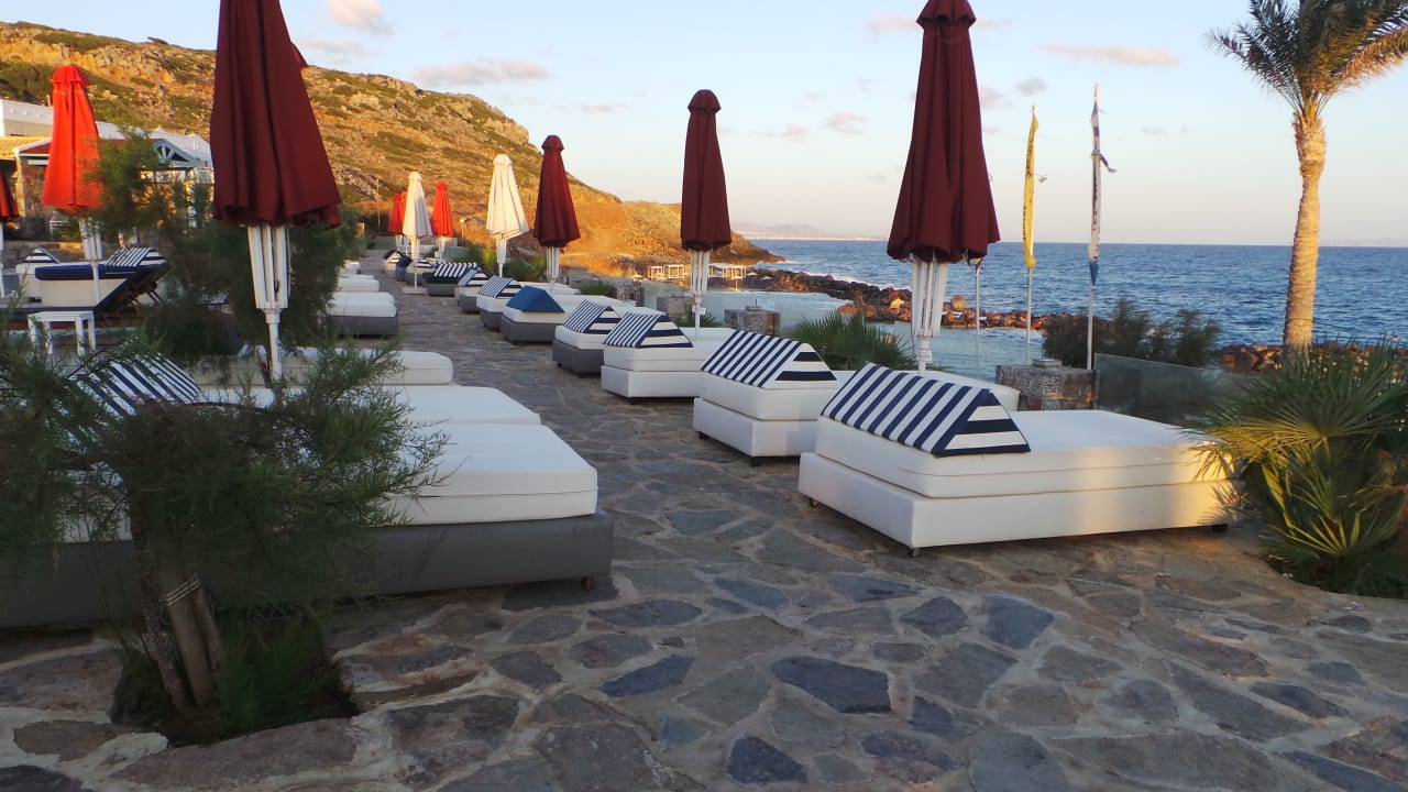 Gartenanlage Minos Imperial Beach Resort Milatos Crete