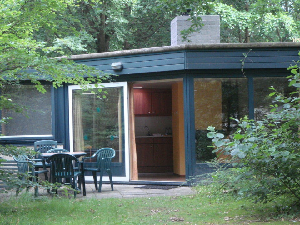 Gartenbereich des Bungalows Center Parcs De Eemhof