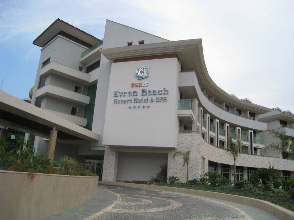Eingang Sunis Evren Beach Resort Hotel & Spa