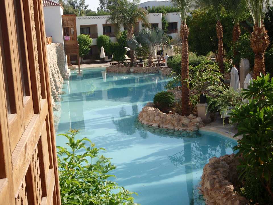 Blick von unserem Zimmer aus Ghazala Gardens