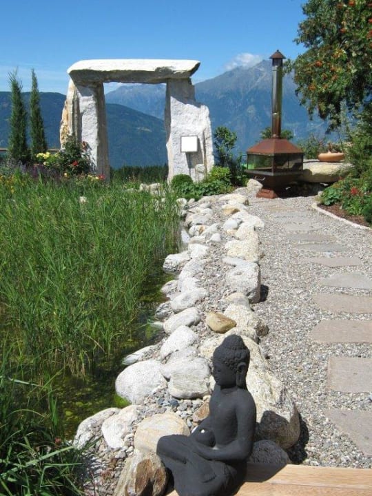 Außenpool Hotel Chalet Mirabell