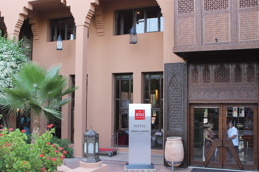 Eingang des Hotels Hotel Riu Tikida Garden - Adults Only