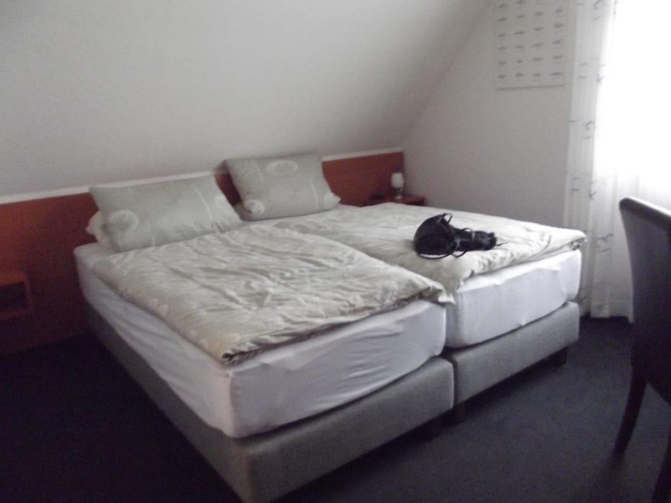 Das ist mal ein (Boxspring-)Bett Pension Engelmann