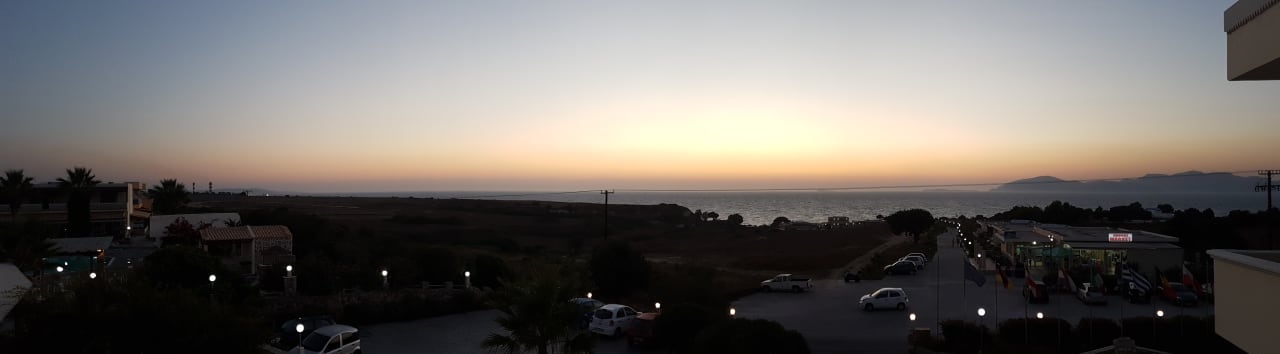 Ausblick Hotel Kouros Palace