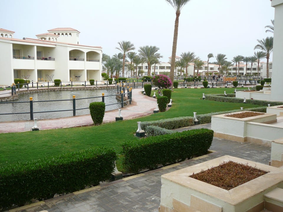 Blick von der Terrasse  Pickalbatros Dana Beach Resort - Hurghada