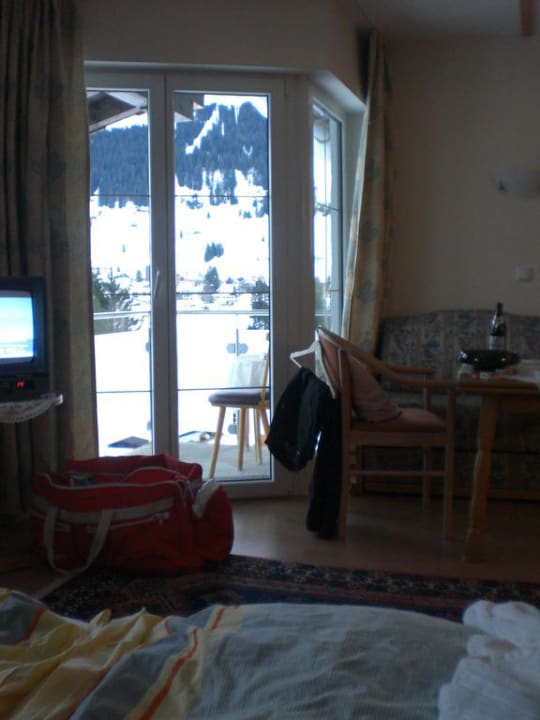 Aublick vom Bett Haus Weissert