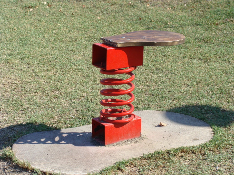 Spielgerät auf Spielplatz Villaggio Turistico Mare Si
