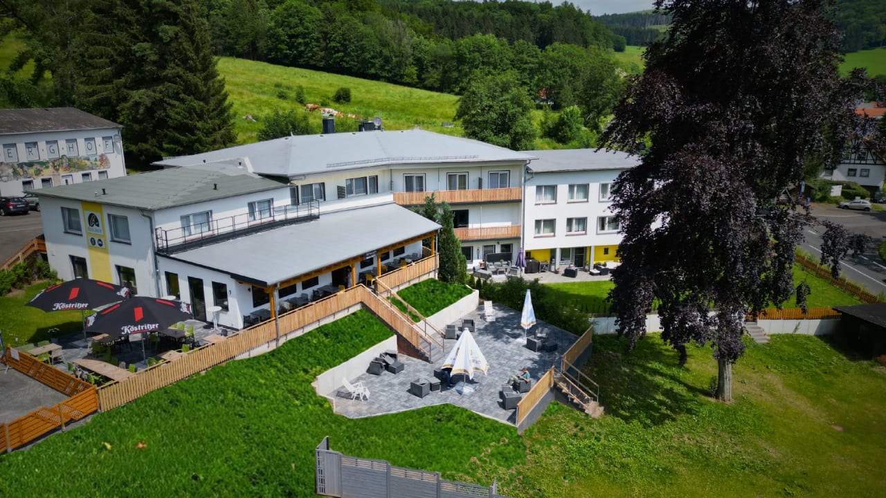 Außenansicht Hotel Berghof Wasserkuppe