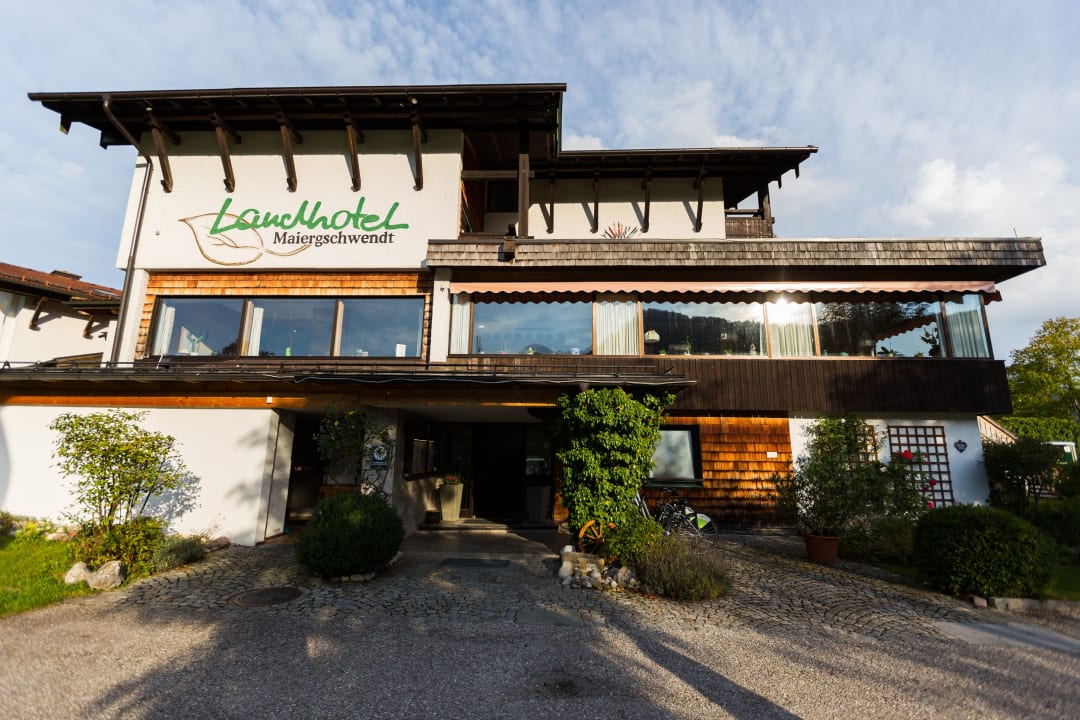 Außenansicht Landhotel Maiergschwendt