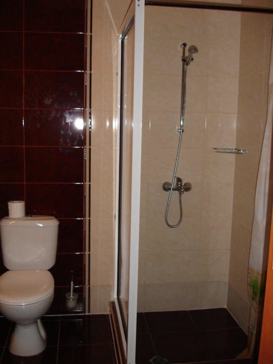 Dusche und WC Hotel Esperanto