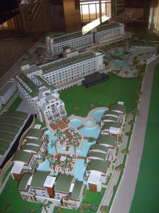 Maquette du Sunis Kumkoy à l'Evren Beach! Sunis Evren Beach Resort Hotel & Spa