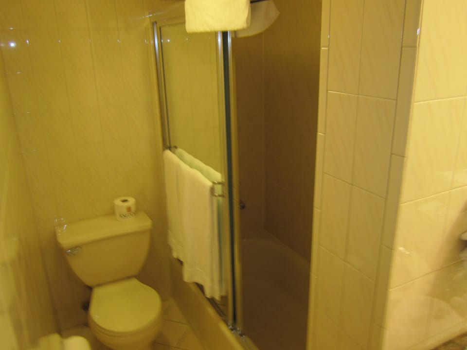 WC und Dusche sauber und ordentlich Hotel Travel Inn