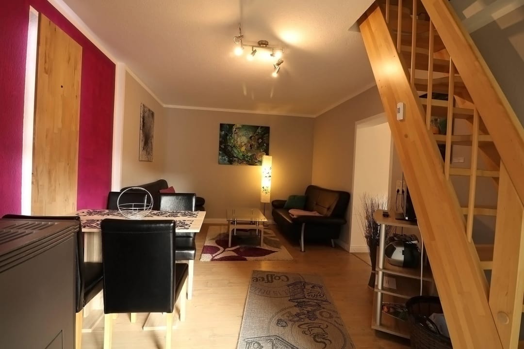 Wohnzimmer Ferienhaus Ostehof Weertzen