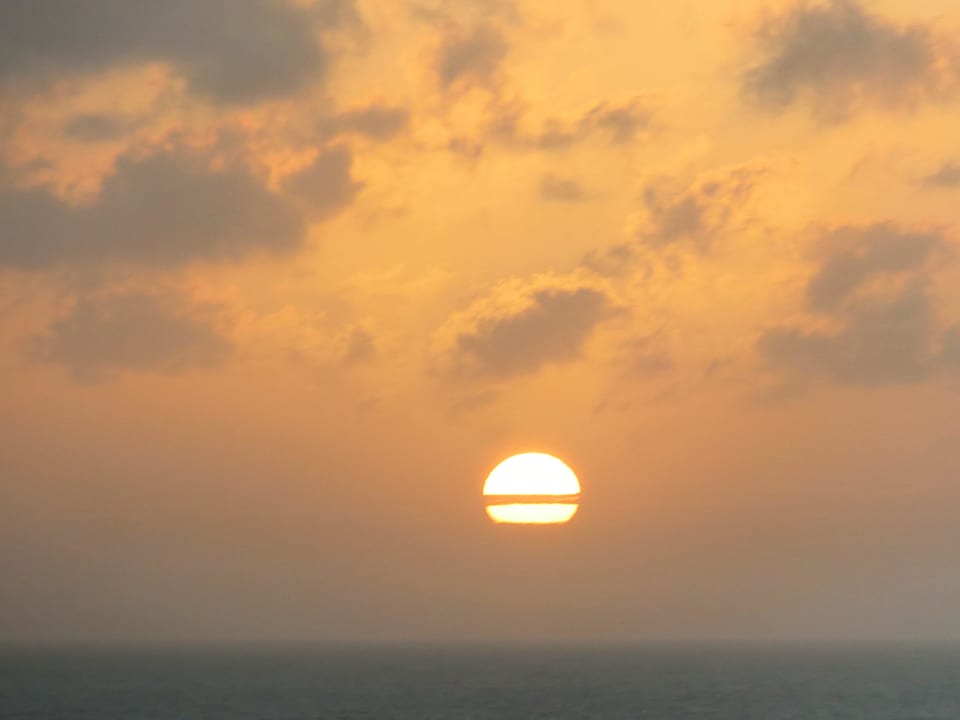 Sonnenaufgang- jeden Morgen schön ! Hotel Parque Tropical