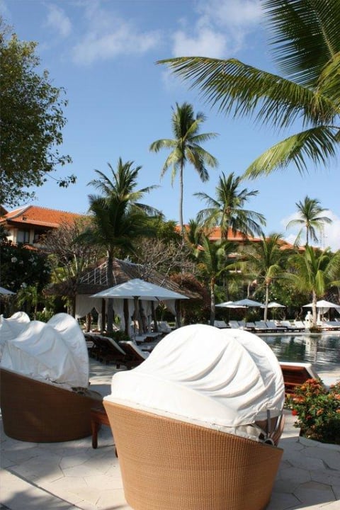 Korbmuschel am Süßwasserpool The Westin Resort Nusa Dua, Bali