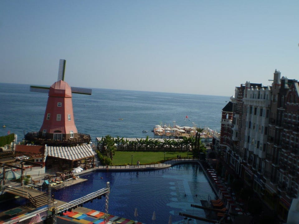 Blick aus unserem Fenster Orange County Kemer