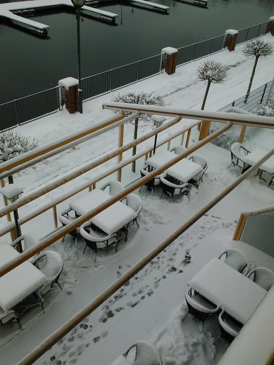 Winter in Havelberg Hotel am Hafen Havelberg Haida