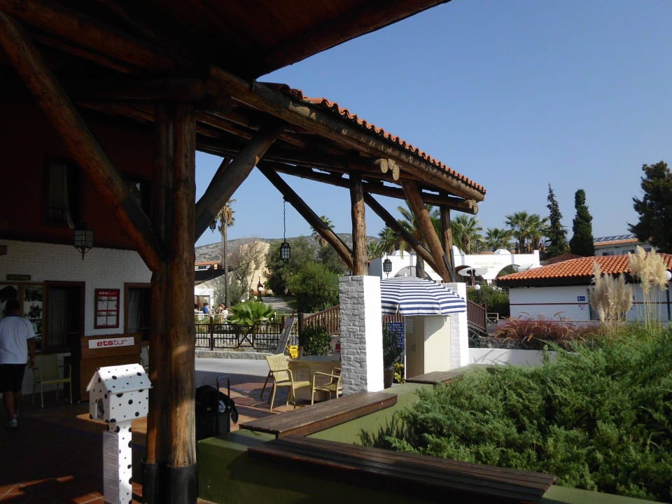 Bei der Lobby Ephesia Holiday Beach Club