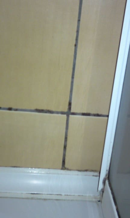 Schimmel an den Fliesen der Dusche Prestige Alanya